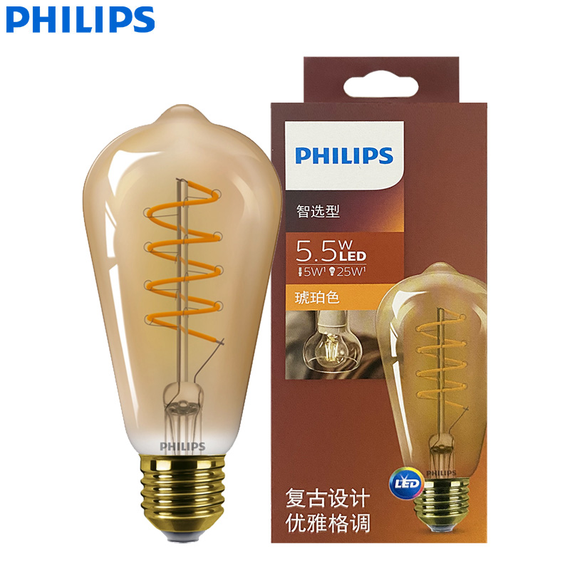Philips LED ST64 Classic Filam - Philips Bulb Led Classic 评论和价格