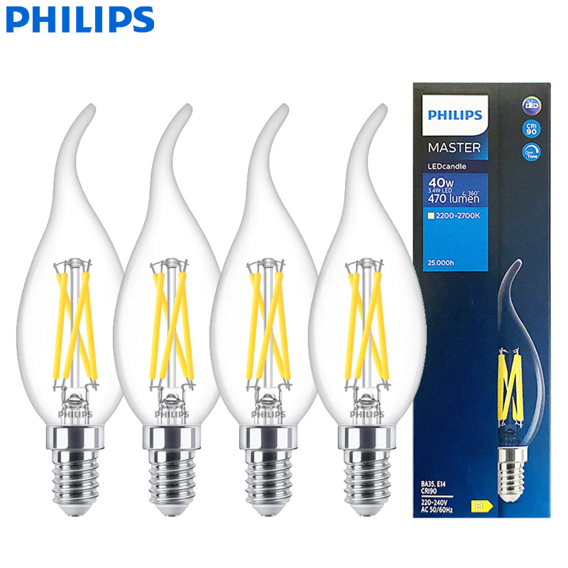 Philips Master LED Candle E14  - Philips Bulb Led Classic 评论和价格